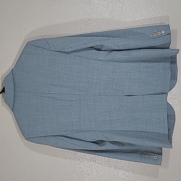 The Limited stretch 3 button suit blazer size Medium gray coat jacket - Picture 7 of 10